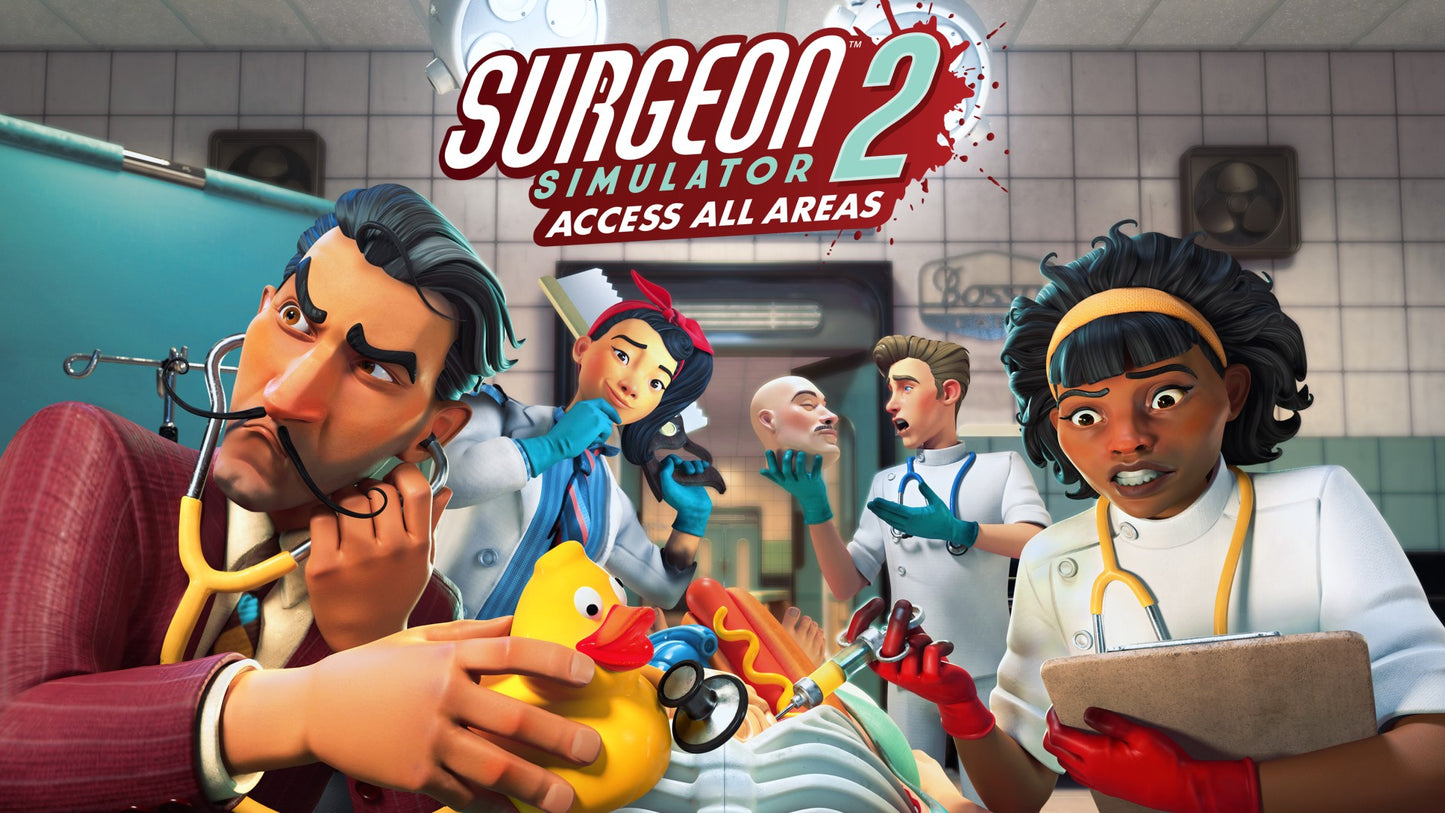 Surgeon Simulator 2: Access All Areas (Included in Microsoft Game Pass: Access 400+ Video Games)