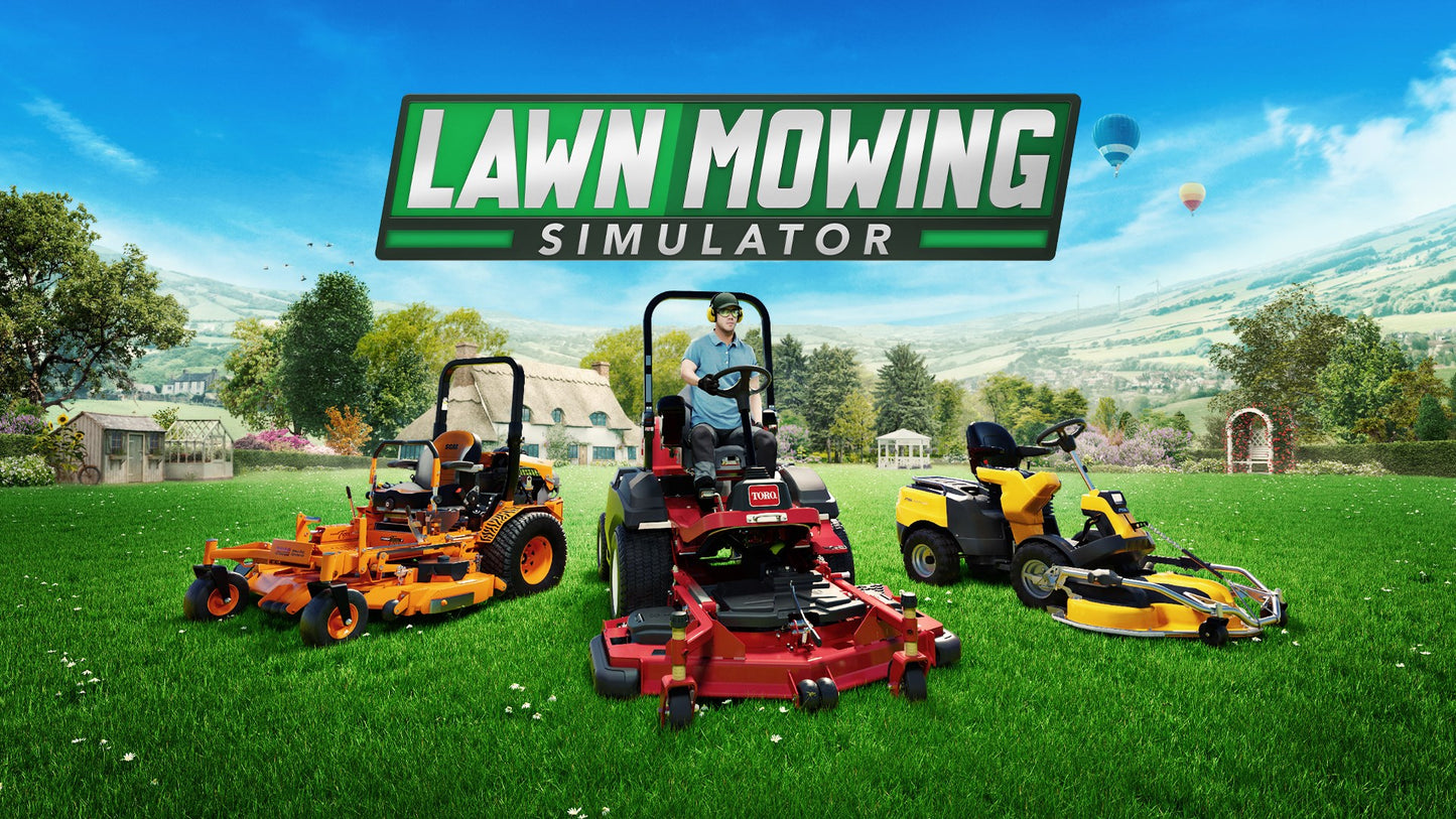 Lawn Mowing Simulator (Included in Microsoft Game Pass: Access 400+ Video Games)