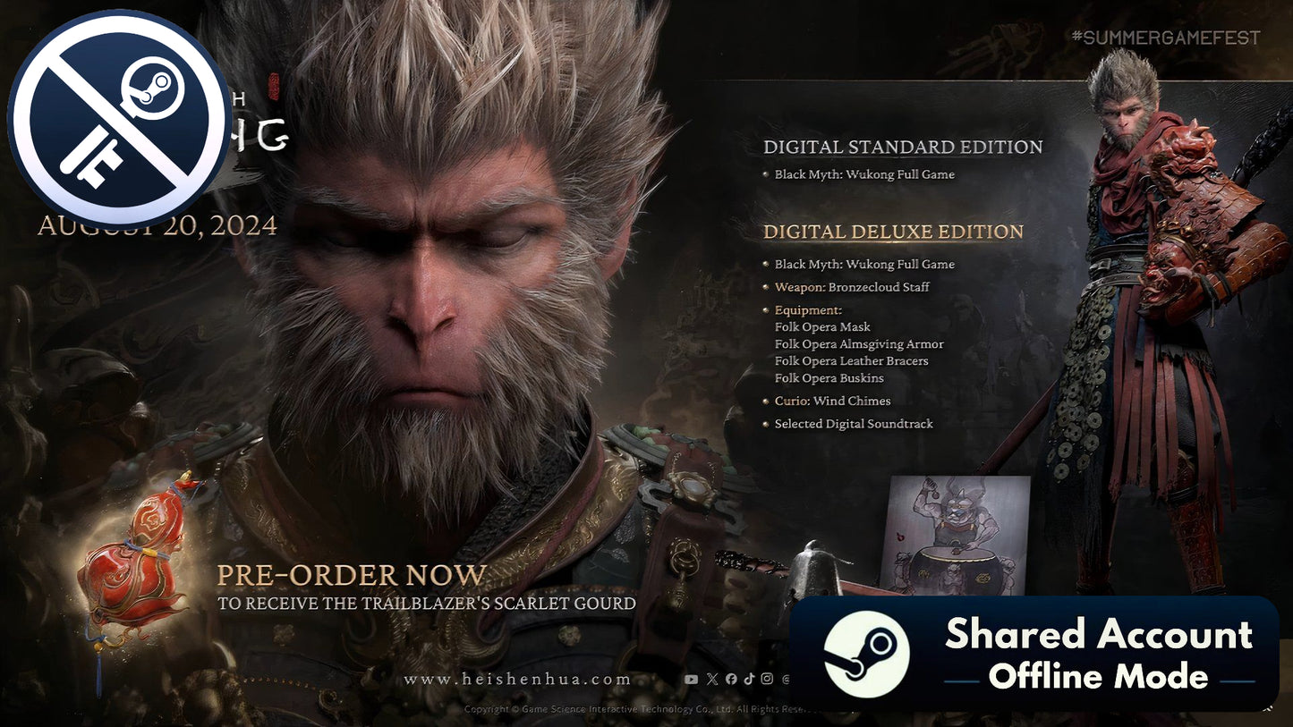 Black Myth Wukong Digital Deluxe Edition