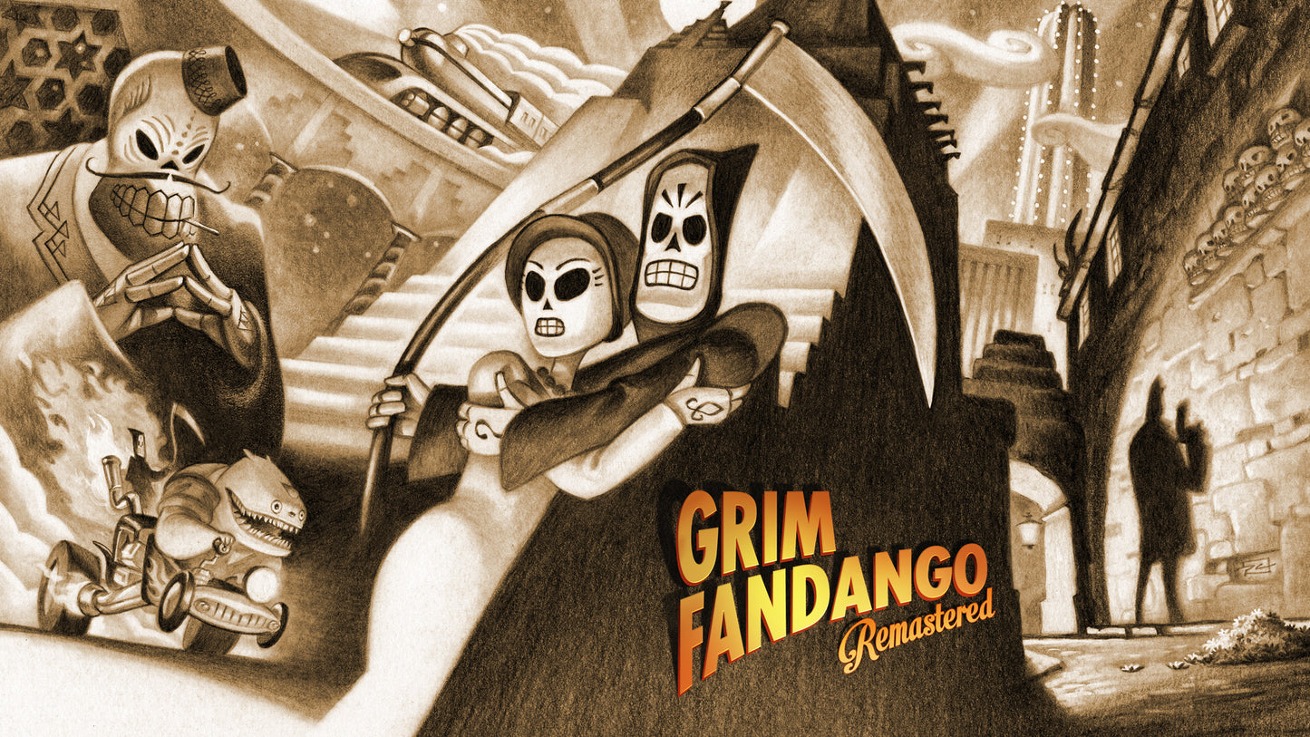 Grim Fandango Remastered (Included in Microsoft Game Pass: Access 400+ Video Games)