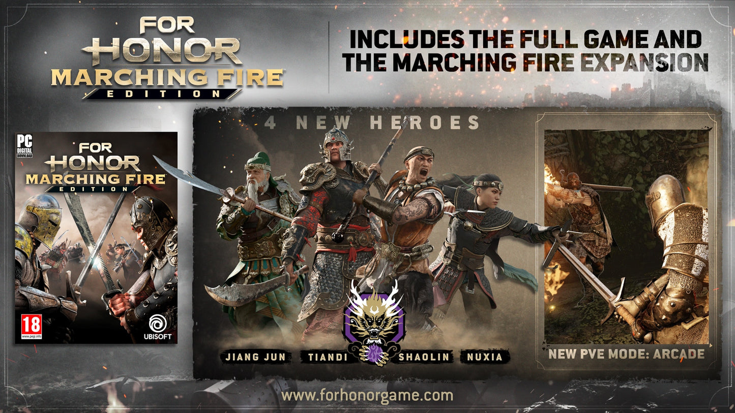 For Honor: Marching Fire Edition (Included in Microsoft Game Pass: Access 400+ Video Games)