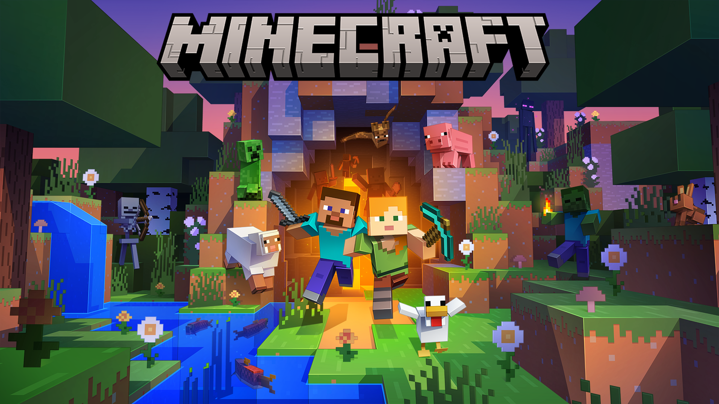 Minecraft (Included in Microsoft Game Pass: Access 400+ Video Games)