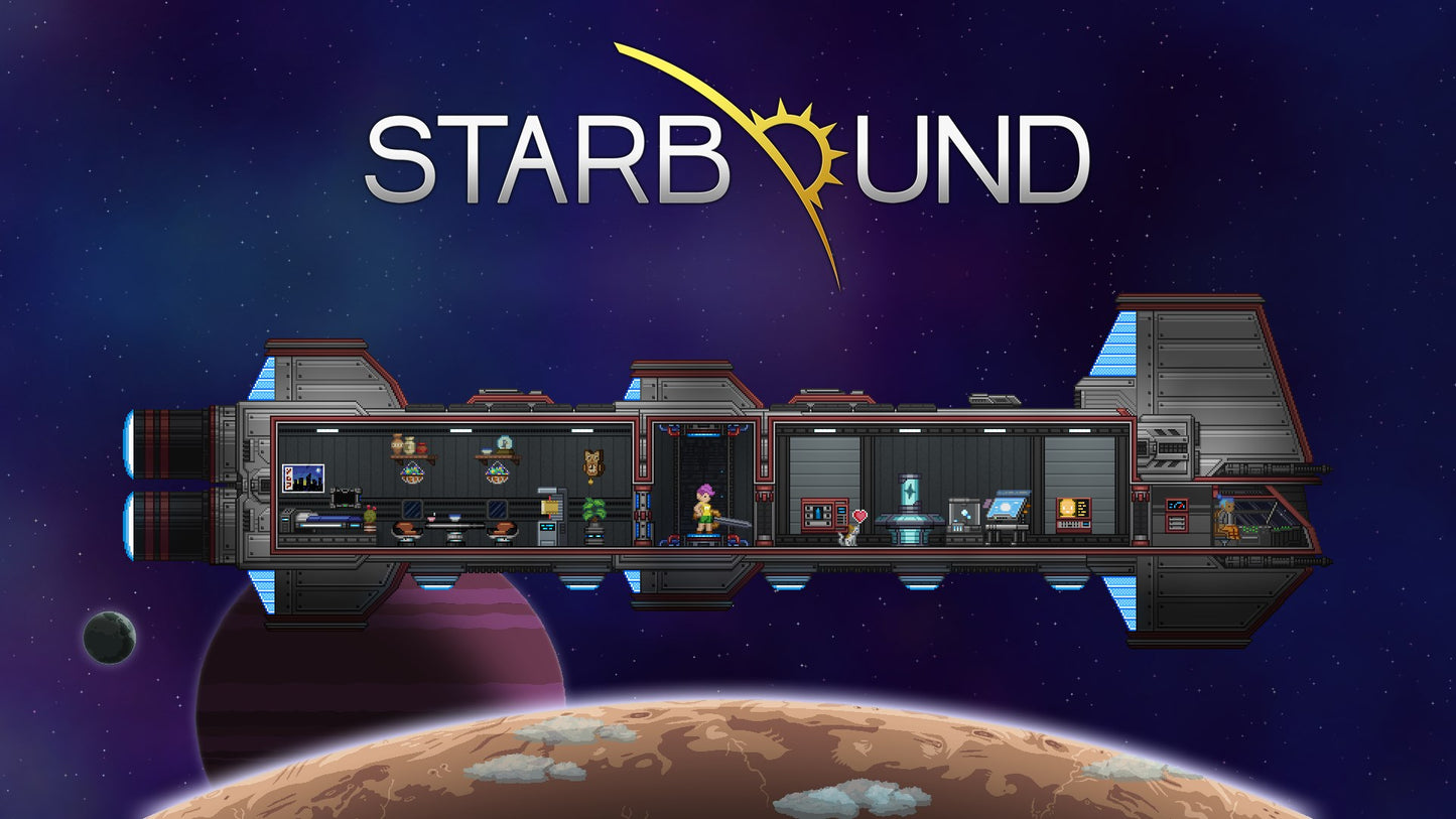 Starbound (Included in Microsoft Game Pass: Access 400+ Video Games)