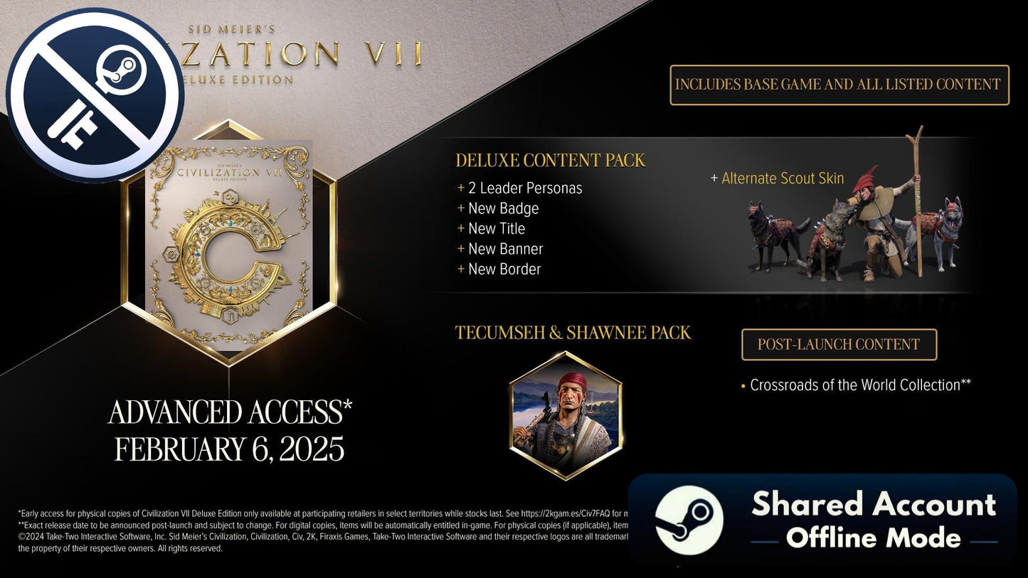 Sid Meier's Civilization VII Deluxe Edition