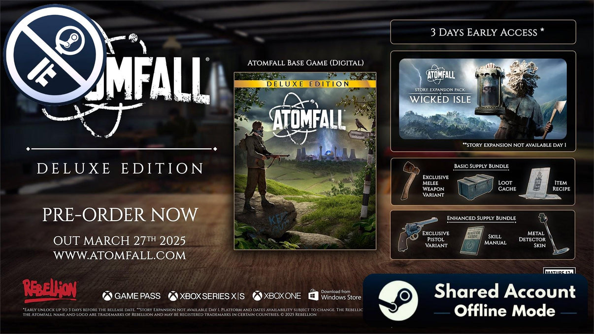 Atomfall Deluxe Edition Steamgamingstore